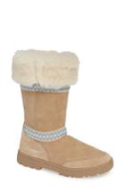 Women's Ugg Sundance Revival Genuine Shearling Boot M - Beige