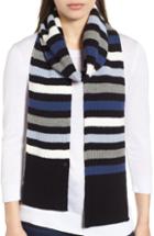 Women's Kate Spade New York Wide Stripe Skinny Muffler