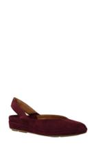 Women's L'amour Des Pieds 'cypris' Slingback Wedge M - Burgundy