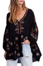 Women's Free People Arianna Tunic - Black