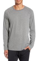Men's Alo Triumph Raglan Long Sleeve T-shirt, Size - Grey