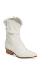 Women's Charles By Charles David Zulu Western Boot M - Ivory