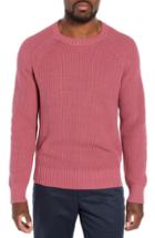 Men's Bonobos Slim Fit Cotton & Cashmere Sweater - Pink