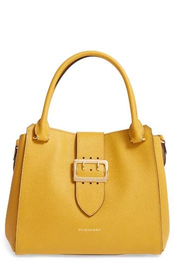 Burberry Medium Calfskin Leather Tote -