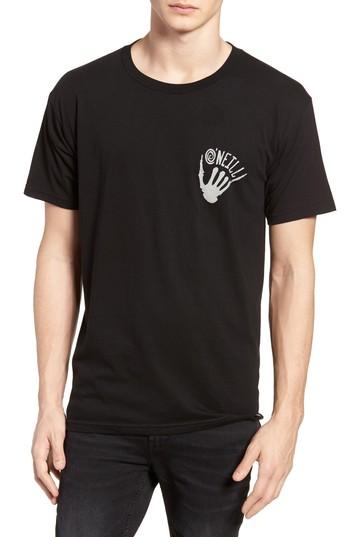 Men's O'neill Til Death Graphic T-shirt - Black