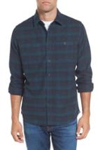 Men's Grayers Cortland Heritage Modern Fit Flannel Sport Shirt - Green