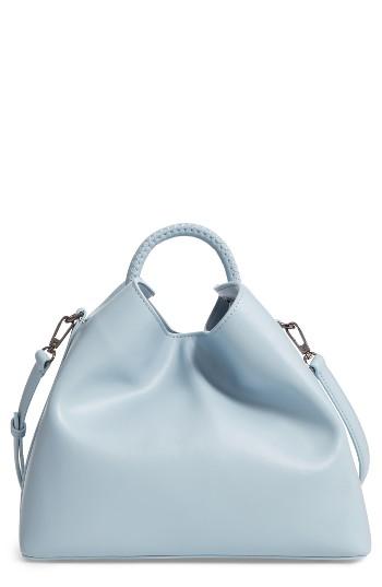 Elleme Raisin Leather Handbag - Blue