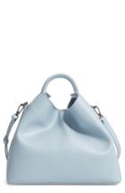 Elleme Raisin Leather Handbag - Blue
