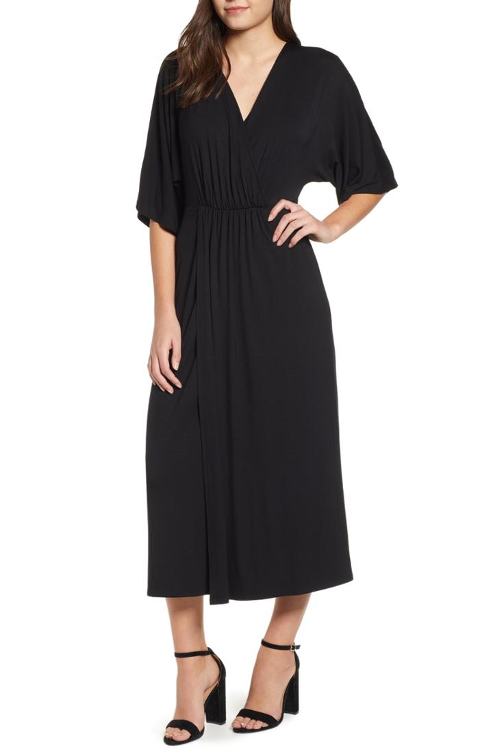 Women's All In Favor Kimono Sleeve Midi Dress
