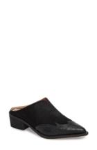 Women's Linea Paolo Waylon Western Mule M - Black