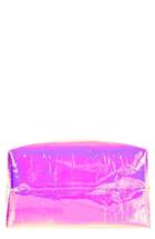 Skinnydip Pink Hologram Makeup Bag, Size - No Color