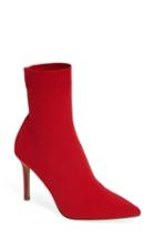 Women's Steve Madden Claire Bootie M - Red