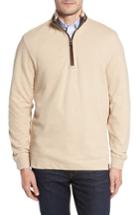 Men's Thaddeus Clifton Quarter Zip Pullover - White