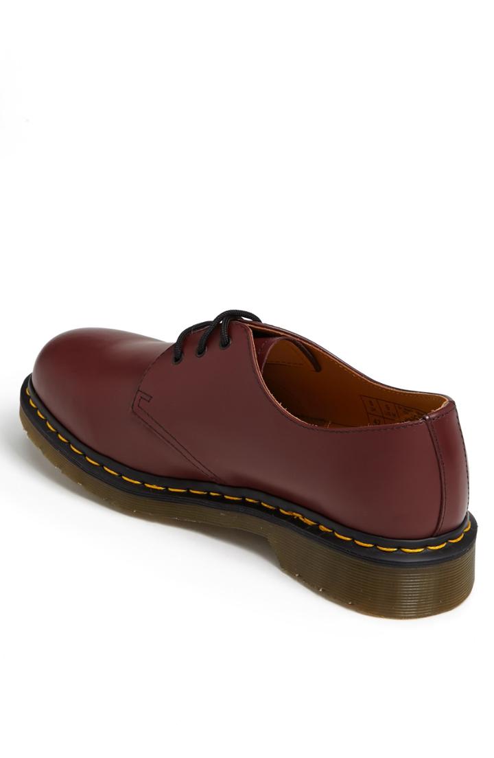 Men's Dr. Martens Plain Toe Derby Us / 12uk - Red
