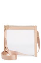 Truffle Clarity Crossbody Bag - Pink