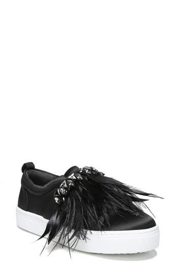 Women's Sam Edelman Lelani Sneaker M - Black