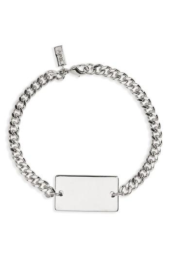 Men's A.p.c. Pendant Chain Bracelet