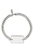 Men's A.p.c. Pendant Chain Bracelet