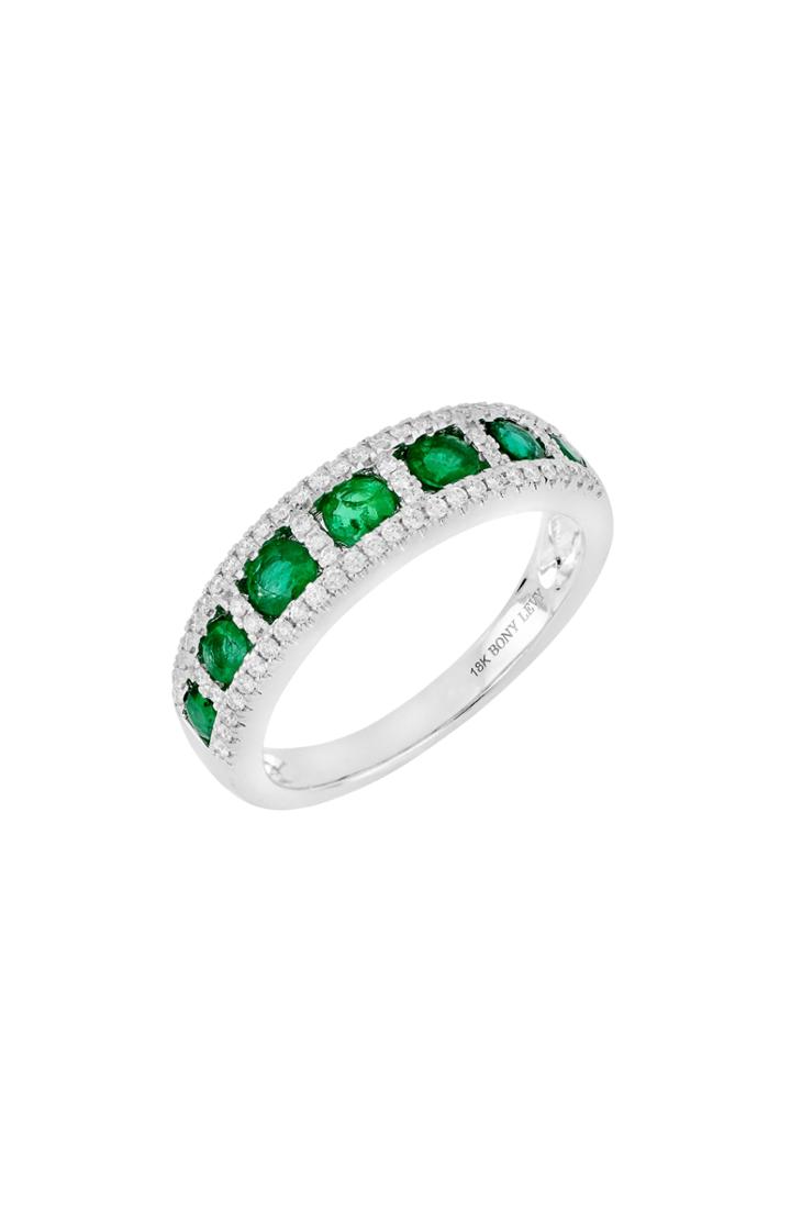 Women's Bony Levy Diamond & Gemstone Band Ring (trunk Show Exclusive)