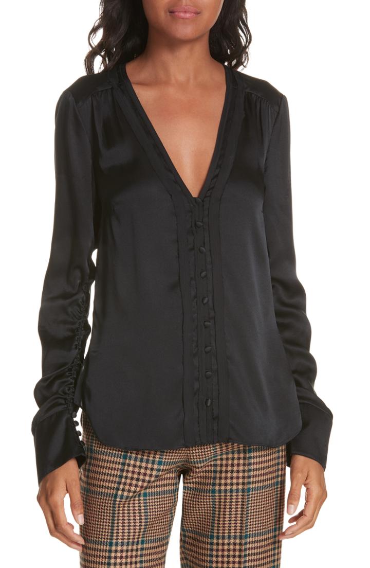 Women's Lucky Brand Bandana Peasant Top