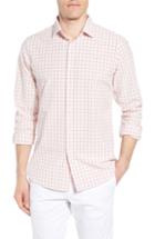 Men's Mizzen+main Andrews Slim Fit Windowpane Performance Sport Shirt