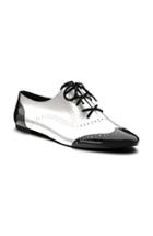 Women's Shoes Of Prey Leather Brogue Oxford, Size 13.5us / 47eu