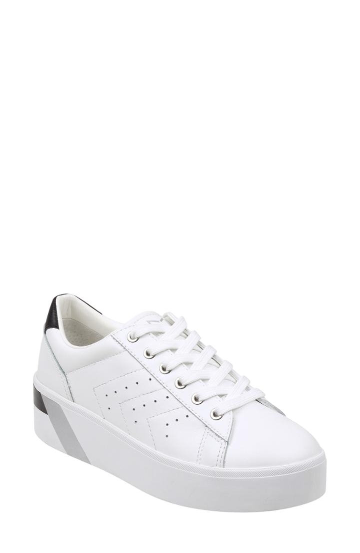 Women's Marc Fisher D Tony Sneaker, Size 5 M - White