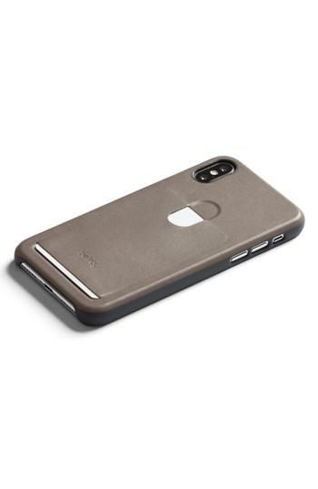 Bellroy Single Card Iphone X Case - Grey