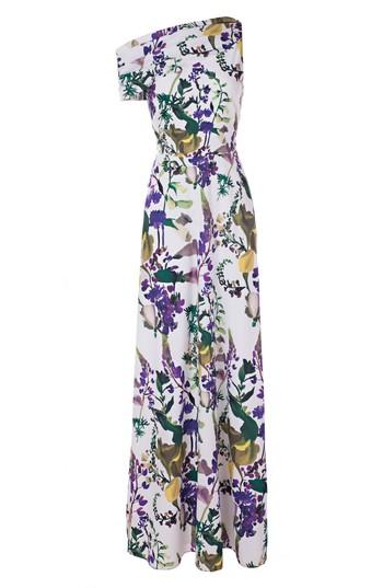 Women's Kay Unger One-shoulder A-line Gown