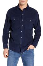 Men's Tommy Bahama Sun Coast Corduroy Shirt, Size - Black