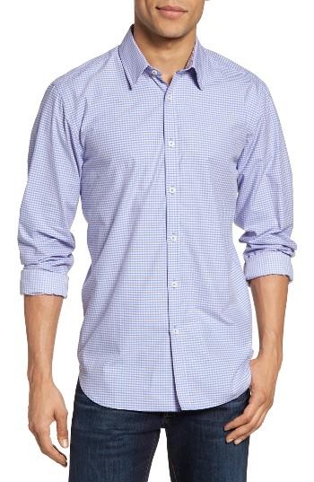 Men's Jeremy Argyle Slim Fit Mini Check Sport Shirt