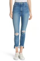 Women's Frame Ali Ripped High Waist Crop Skinny Jeans