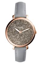 Women's Fossil Jacqueline Leather Strap Watch, 36mm
