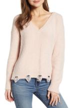 Women's Codexmode V-neck Sweater - Pink
