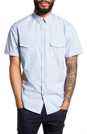Men's Calibrate Grid Pocket Sport Shirt