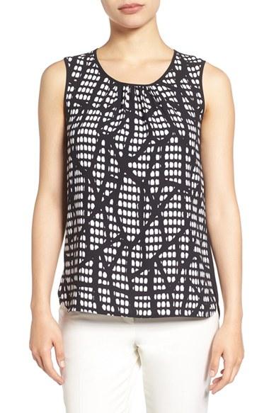 Women's Anne Klein Print Front Shell