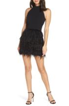 Women's Carmen Marc Valvo Infusion Colorblock Pleated Dress