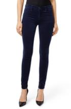 Women's J Brand Maria High Waist Velvet Skinny Jeans - Blue