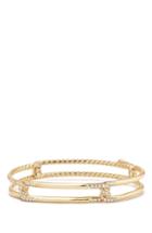 Women's David Yurman Continuance Bracelet With Diamond In 18k Gold