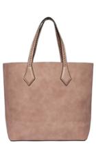 Urban Originals Midnight Hour Vegan Leather Tote - Beige