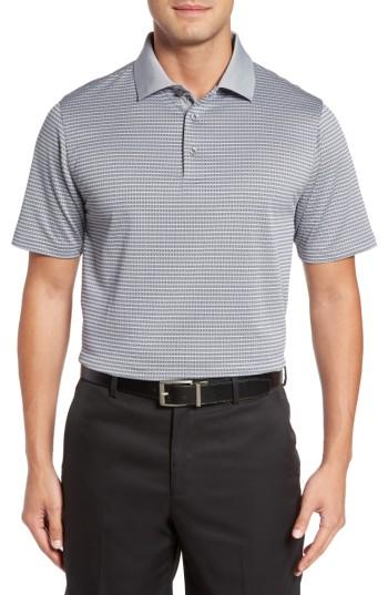 Men's Bobby Jones Xh20 Staten Jacquard Polo - Grey