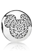 Women's Pandora Disney Mickey Mouse Pave Clip Charm