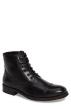Men's Kenneth Cole New York Cap Toe Boot .5 M - Black