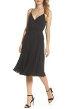 Women's Ali & Jay Lily Pond Faux Wrap Dress - Black