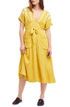 Women's Free People Love To Love You Dress - Yellow