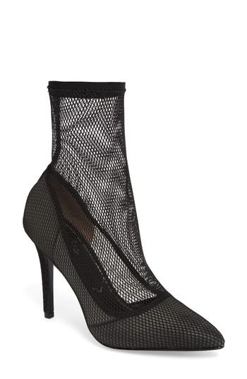 Women's Charles By Charles David Player Sock Bootie M - Black