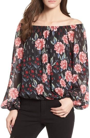 Women's Devlin Felicia Off The Shoulder Blouse - Black
