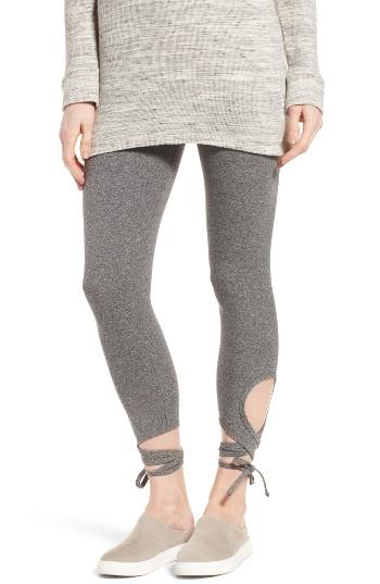 Women's Lysse High Rise Wrap Ankle Leggings - Grey