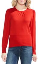 Women's Vince Camuto Puffed Sleeve Sweater, Size - Red