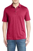 Men's Tommy Bahama 'portside Player Spectator' Regular Pima Cotton Polo, Size - Red